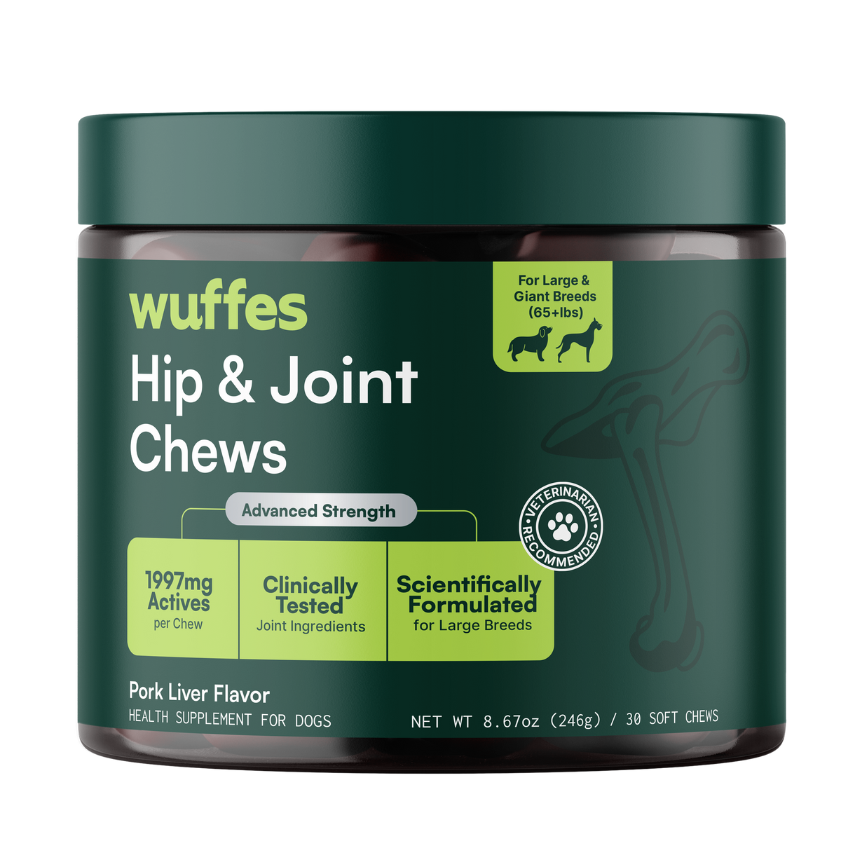 Hip & Joint Chews for Large Breed