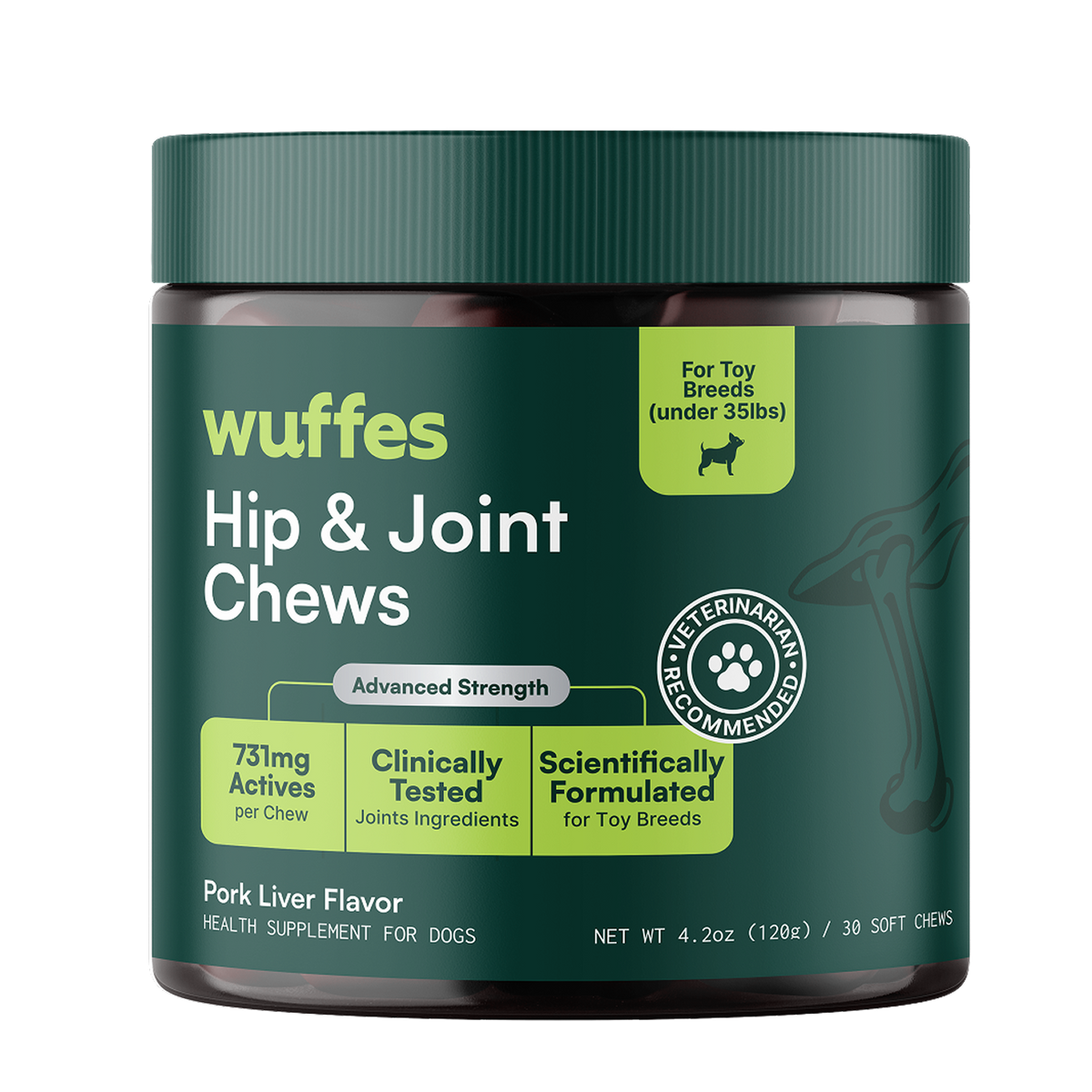 Hip & Joint Chews for Small Breeds