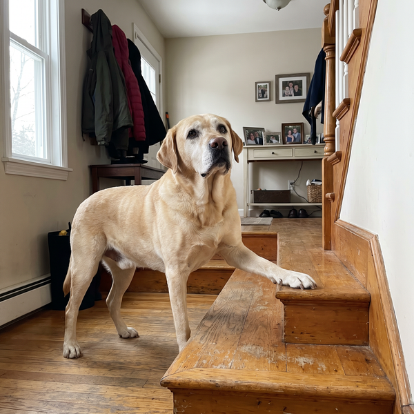Struggling with stairs